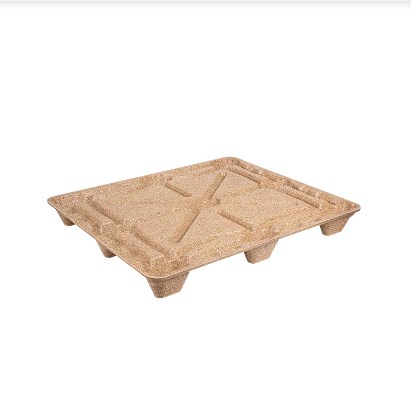 단면 9개 다리 성형 목재 팔레트: 환경 친화적이고 효율적인 물류 도구