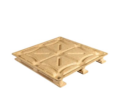 훈증 없는 성형 목재 팔레트: 새로운 친환경 물류 선택